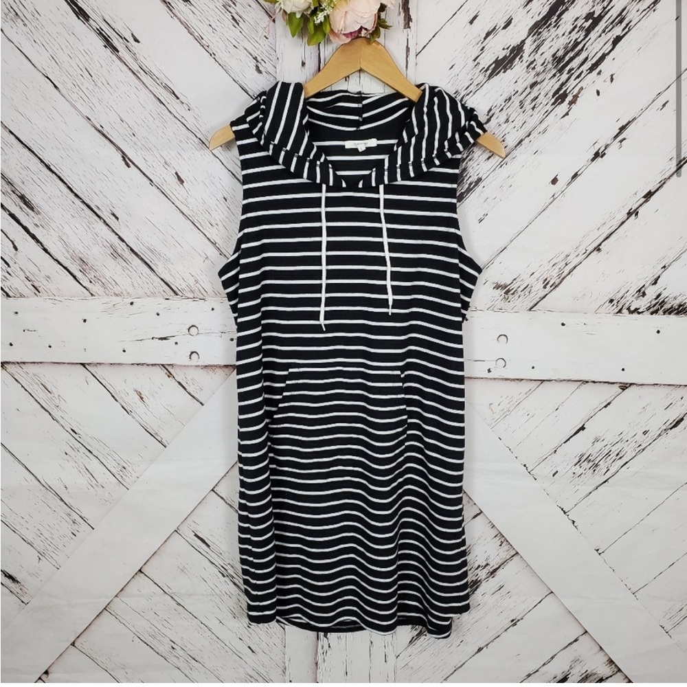 Maurices Striped Pullover Dress L